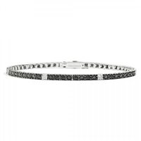 Bracciale Recarlo Face Cube in Oro bianco Diamante T39SE884/KX-19 - T39SE884/KX-19